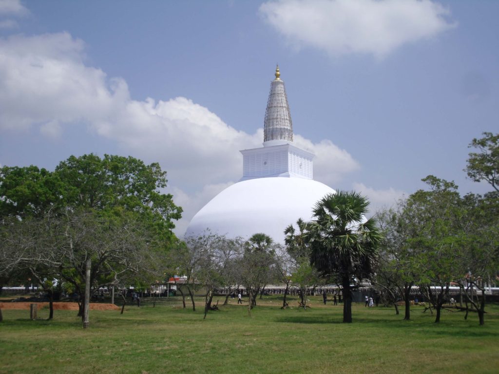 Anuradhapura buddhist temple Sri Lanka
